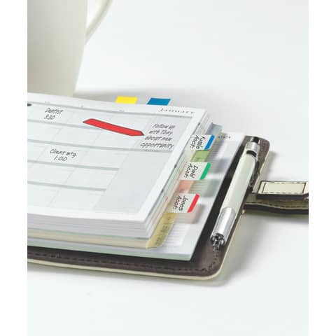 Segnapagina Post-it® Mini 684 Freccia 12x43,6 mm - assortiti 5 colori conf. 5 dipenser - 684-ARR1EU